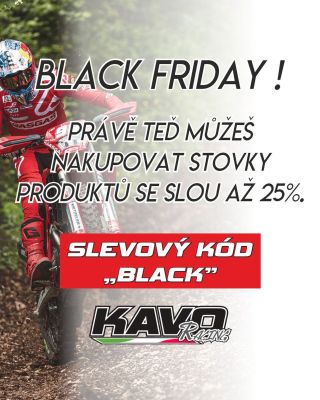 BLACK FRIDAY JE TU 💣 Nakupuj se slevou až 25% na stovky produktů. Slevový kód je možné použít na skladové i na položky na...