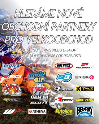 Máš prodejnu, e-shop nebo servis? Hledáš spolehlivého dodavatele náhradních dílů, doplňku a olejů? Ozvi se nám a doladíme...